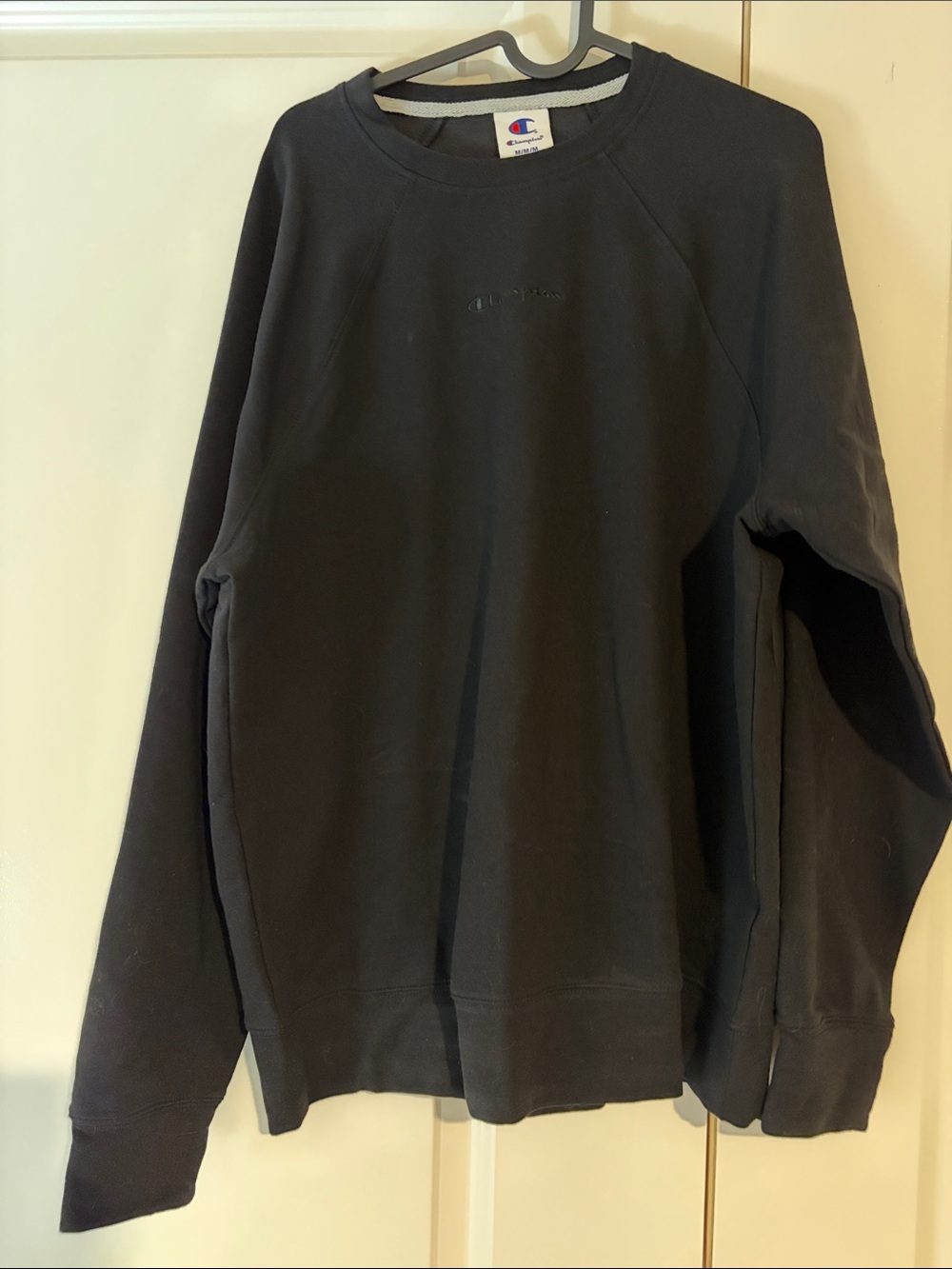 Champion Black Crewneck Pullover Sweatshirt